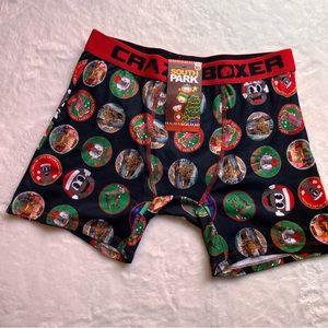 NWT SOUTH PARK CRAZY BOXERS